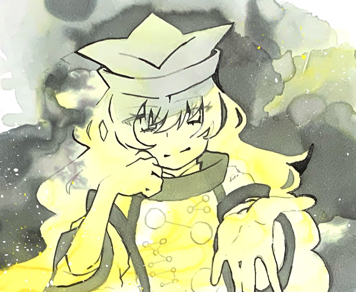摩多羅隠岐奈　#深夜の真剣お絵描き60分一本勝負