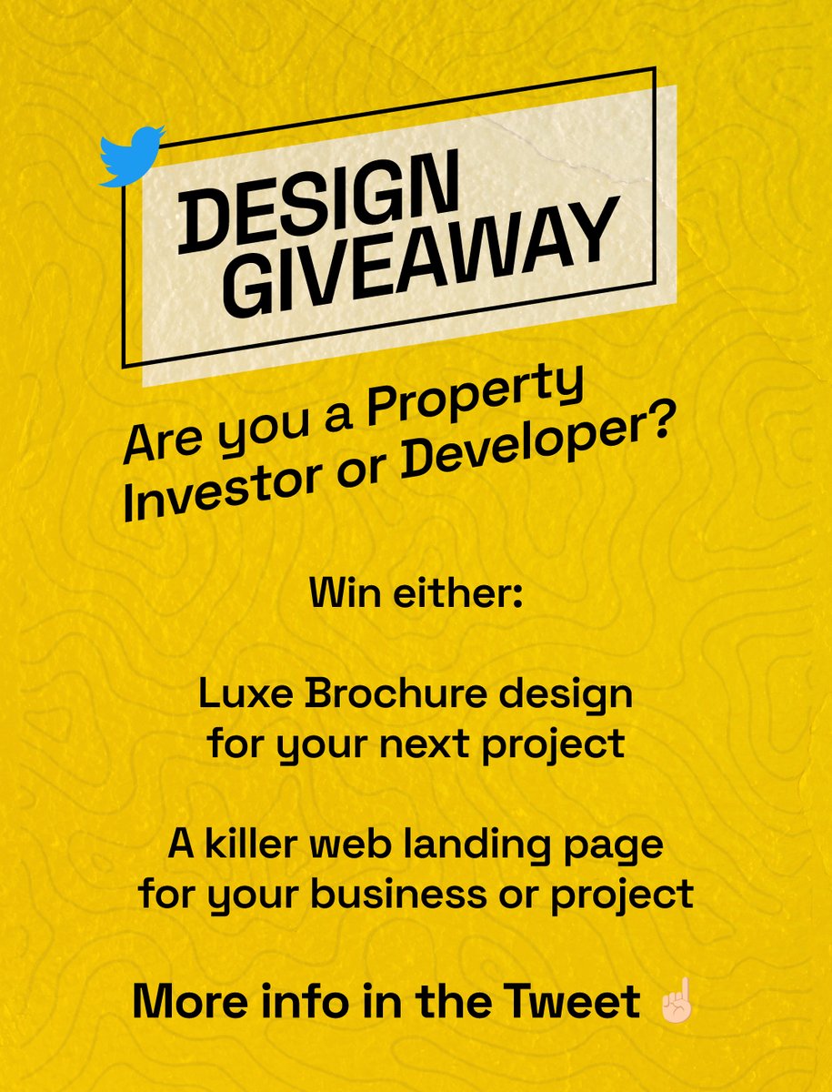 richproperty_'s tweet photo. Giveaway time 🧑‍🎄
If you're in Property / Real Estate
You can win either:

✨Luxe digital brochure design for your business or next project

💫 A killer single website page for your business or for a specific project/development

Like, retweet and comment to enter!

#realestate https://t.co/xrcUEmkOwg