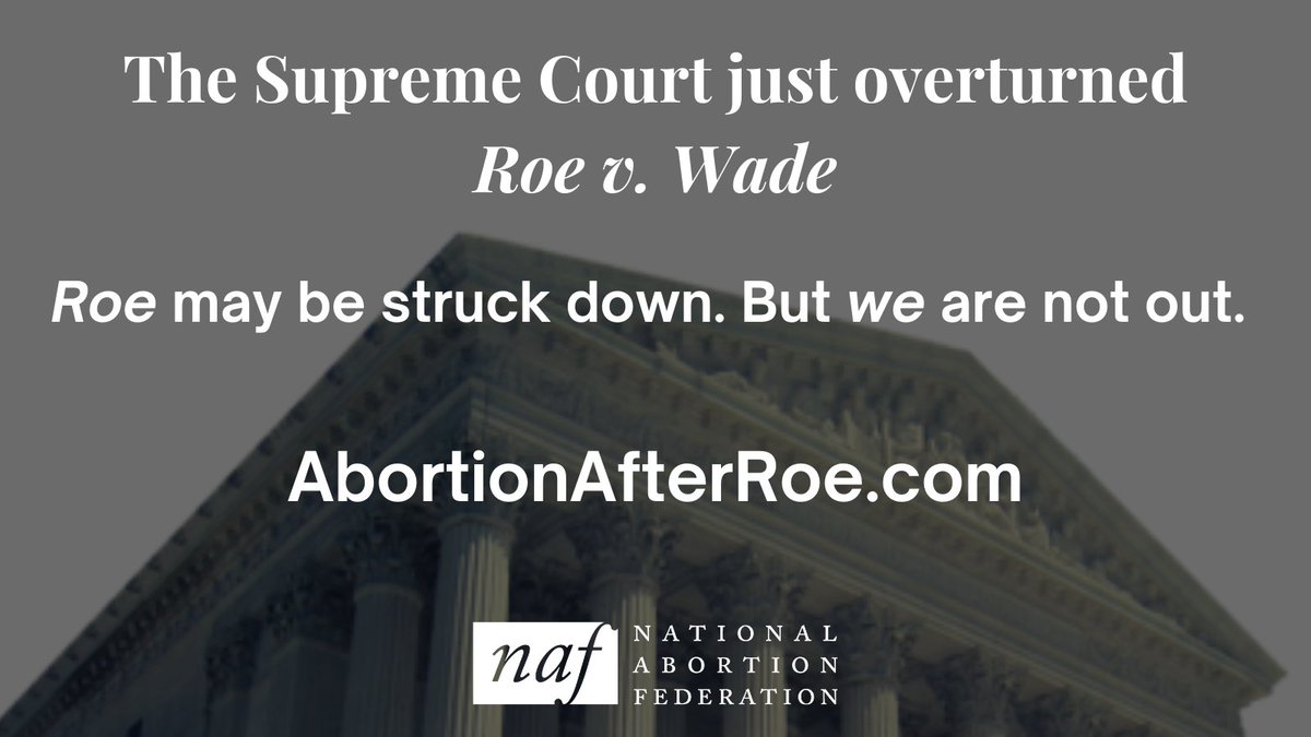 The Supreme Court just overturned Roe v. Wade.

Abortion is still available and there are resources to help you get the care you need, including financial assistance if you qualify: AbortionAfterRoe.com