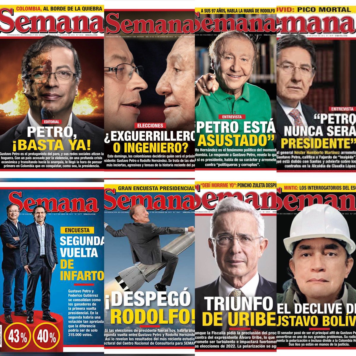 Señor Gabriel Gilinski: millones de dólares en una revista con fines políticos, en cabeza de <a href="/VickyDavilaH/">Vicky Dávila</a> y qué fracase de esta penosa manera, debería llevarlo a la reflexión sobre en qué invierte su fortuna.