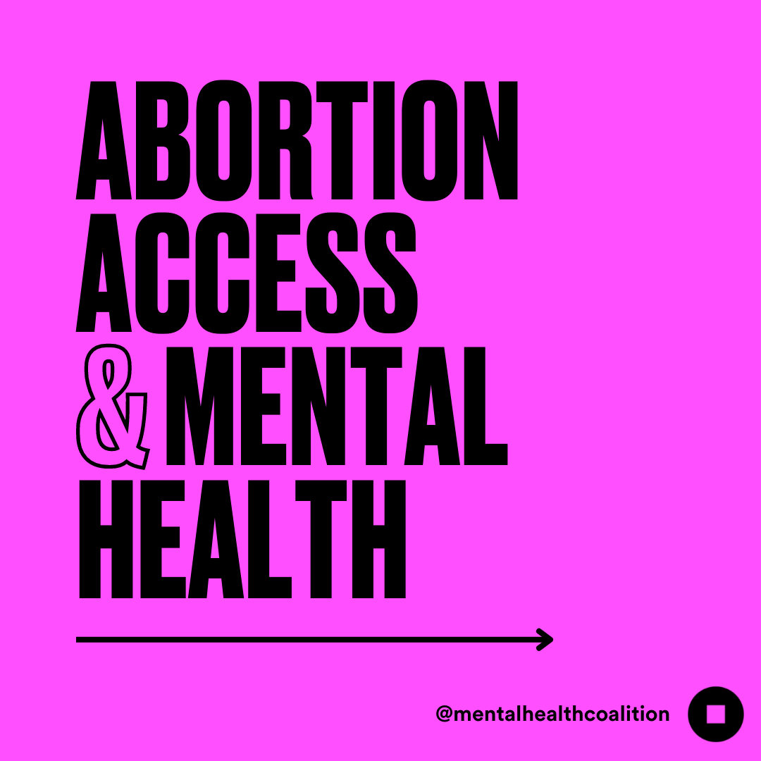 Today, the Supreme Court voted to overturn abortion rights by striking down Roe v. Wade — a decision that will not only harm folks' reproductive health, but also their mental health.