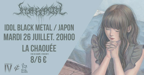 NeutralRec's tweet photo. Neutral Records is really proud to present you, the French show of  "L'appel du vide" tour from @NECRONOMIDOL 
Metz is near to germany, belgium, switzerland and Luxembourg, it will take place on a very nice venue call La Chaouée.
More information here : https://t.co/oKGtxp8gWH https://t.co/UwwgPH9JCr