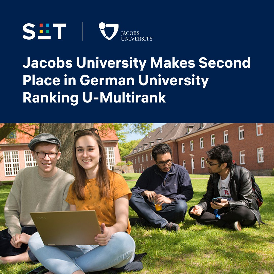 @jacobsuniversity Makes Second Place in German University Ranking U-Multirank. 

Research, knowledge transfer, and international orientation are among the university’s best performances.
sit.org/news/338