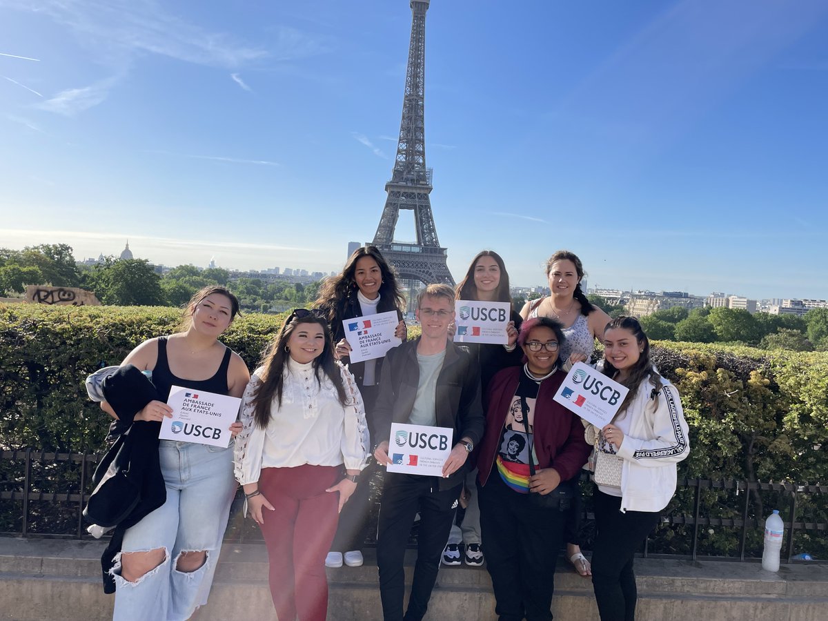 USCBeaufort's tweet photo. Our study abroad students are home from France! Read all about their adventure in learning at https://t.co/pPqTVB1Vzx
🇫🇷 🌍✈️🦈
#USCB #SandSharks #StudyAbroad #Travel #uscbstudyabroad #France #FrenchEmbassy https://t.co/WBxI2etU8S