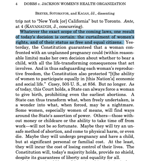 the joint dissent on the effect this decision will have: