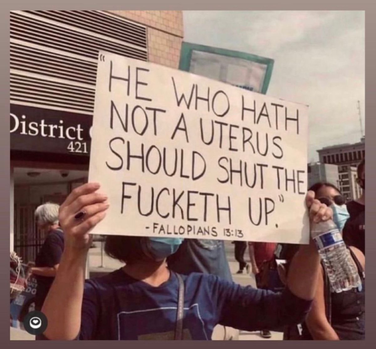 gorphanos's tweet photo. Sad sad day #RoeVsWade #prochoice https://t.co/LU4N2PIHoi
