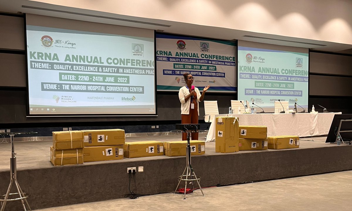 SaferSurgery's tweet photo. Lifebox @SaferSurgery is so proud to support our anesthesia colleagues at the #KRNA Annual Conference with the donation of 100 pulse oximeters. Every #pulseoximeter can save lives and we are working with partners to meet the global gap. @KRNA_chapter @KijabeHospital @AfricaMHF https://t.co/9WF3fg5xlT