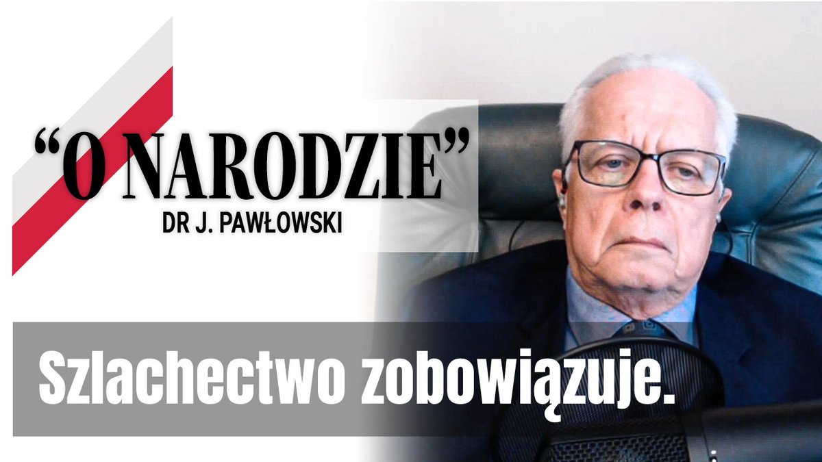wrealu24_pl's tweet image. .#Szlachectwo zobowiązuje. Dr Jacek #Pawłowski o Narodzie.

banbye.com/watch/v_WezfTr…