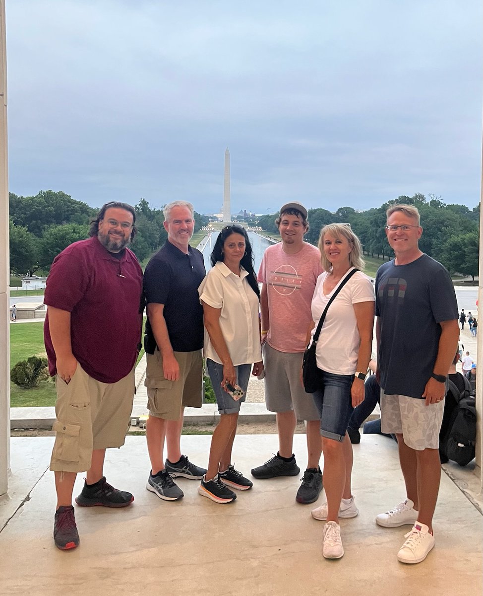 Excited to be at Schools to Watch Conference in D.C. with this great group of people. #redhillsmiddle #seviersdstrong #stw2022