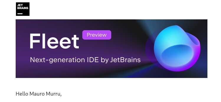 brainrepo's tweet photo. tnx @JetBrains_Fleet for giving me access to #fleet preview. Soon an episode on #gitbar podcast https://t.co/BDZadOi9ED