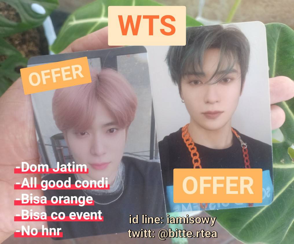 cuzzloves's tweet photo. [ HELP RT][UPDATE] OFFER!·ׁ ૮₍ • . • ₎ა.ִֹ ࣪ ˖

𓈒 ࣪ WTS (WANT TO SALE)˖٬  ۫  ֢  ᛃ

ᥫ᭡ Jaehyun punch 1st player (offer)
ᥫ᭡ Jaehyun kihno suhum(offer)
✓All Good condi 
✓Ready ina (Jatim)
✓Bisa orange (keep event)
✓No hnr

Vidcon&amp;offer(DM) https://t.co/fHSb2rHm9f
