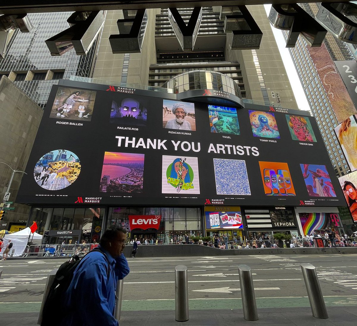 worldofumans's tweet image. Felt surreal 🌬 thank you @NFT_NYC! #NFTNYC