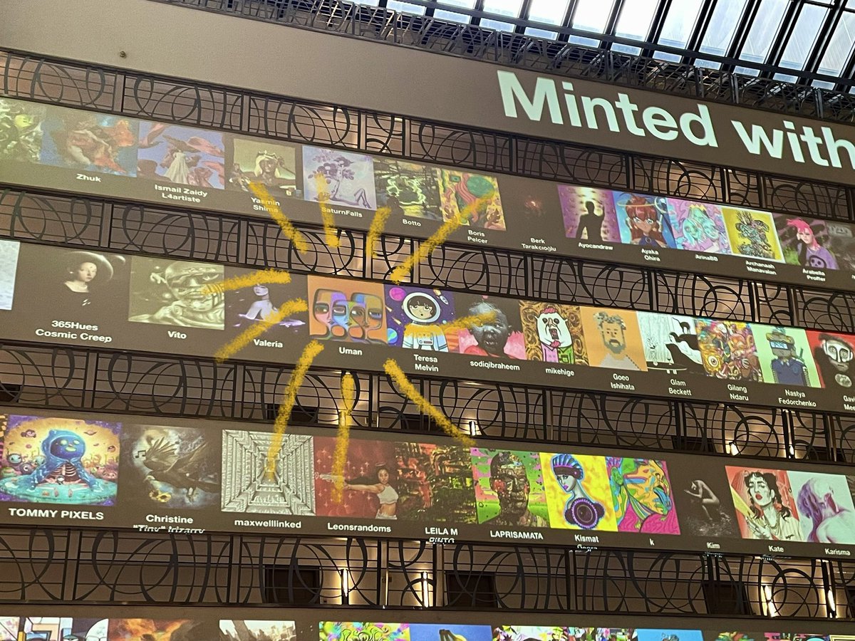 worldofumans's tweet image. Felt surreal 🌬 thank you @NFT_NYC! #NFTNYC