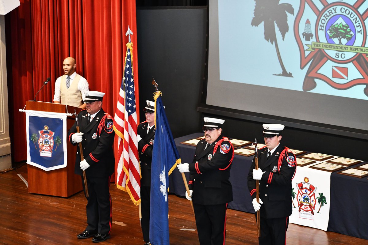 hcfirerescue's tweet photo. Last night, Horry County Fire Rescue held a Promotional Ceremony for our progressing leaders. 

For a full gallery of the event, pop over to our Facebook page!

#HCFR https://t.co/uqFyqgNqrn