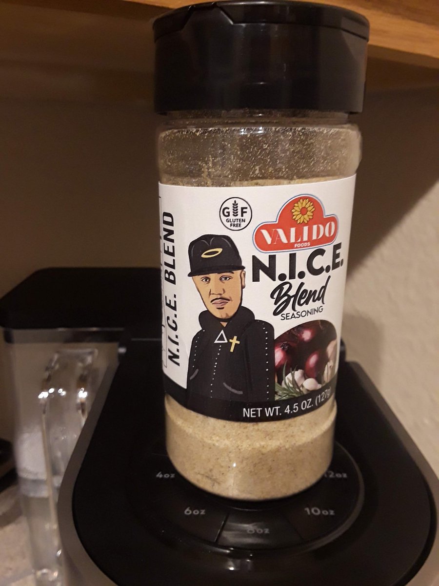 CMDuarte7's tweet photo. Thank you @ValidoFoods that was quick! I just placed my order this past Saturday for @EmceeNICELA's New Seasoning #NICEBlend & my package arrived yesterday Morning. All Glory to God! Discover the world of taste at Valido Foods especially #NICEBlend! 🔥 https://t.co/eIsYsfXlgL https://t.co/yhLwVNRfF5