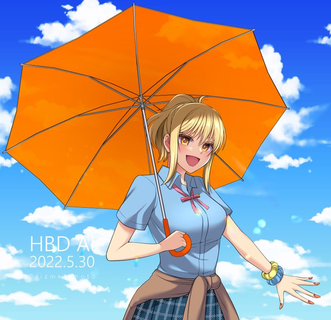 一ヶ月遅れの誕生日絵 