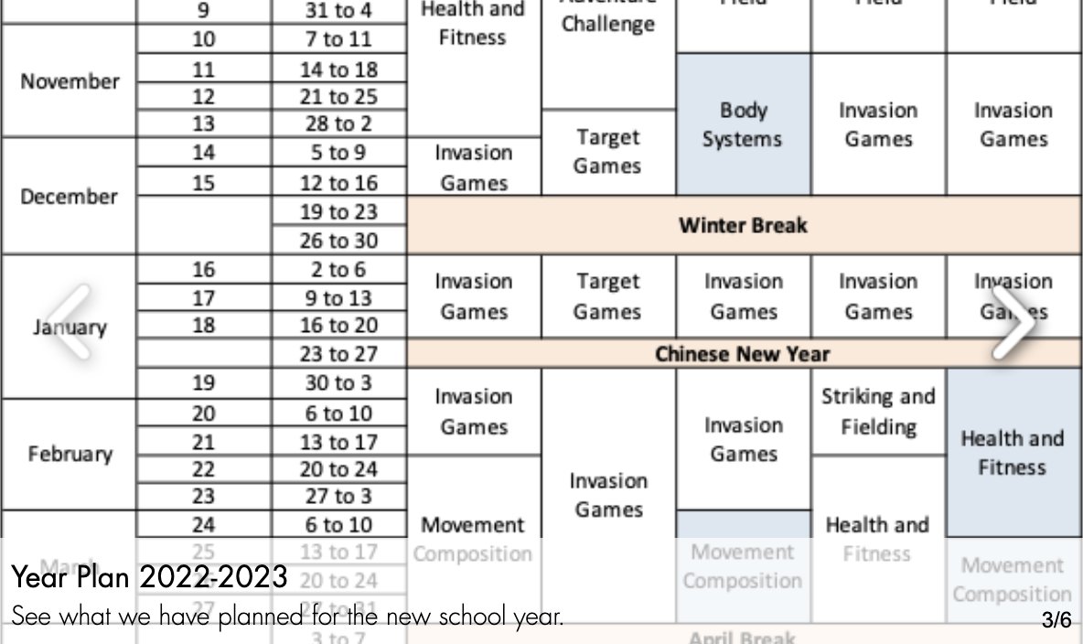 21physed's tweet image. Whew 😅 A few updates on the 21PE website! Technology page updated, home page cleaned up, new year plan uploaded, and since I love PowerPoints they had to have their own page (all organized into grade levels), among other updates. ow.ly/MXTC50JGL3X #physed #pegeeks #pyppe