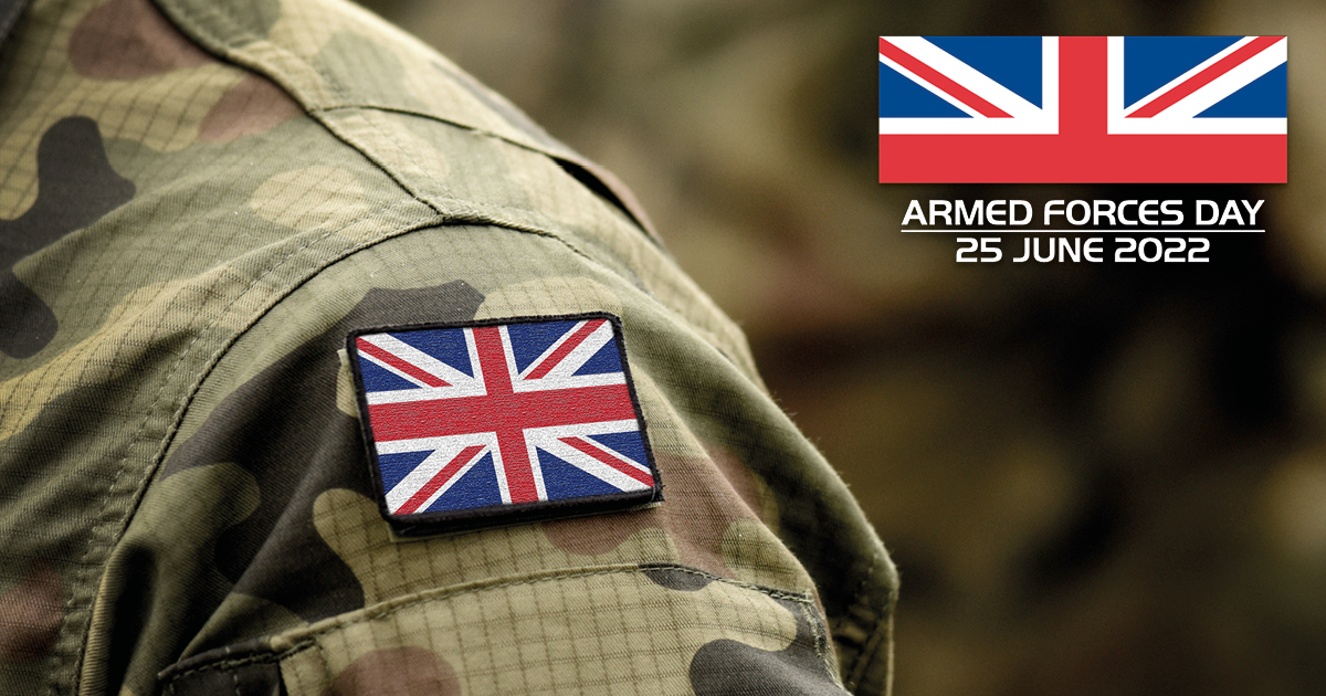 Today is Armed Forces Day. Join us in showing our support and thanks to the people who make up the Armed Forces community. 
#SaluteOurForces
#ArmedForcesDay2022 #ArmedForcesWeek