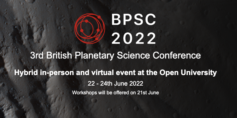 LeighFletcher's tweet photo. Congrats to the organisers of @bpsc2022 at the OU this week - seemed like a smooth hybrid meeting! #BPSC2020 in Oxford was one of my last in-person meetings; #BPSC2022 at the OU has been one of my first since the before-times. Great to see some of my colleagues again in 3D! https://t.co/7iSUyk9KJ6