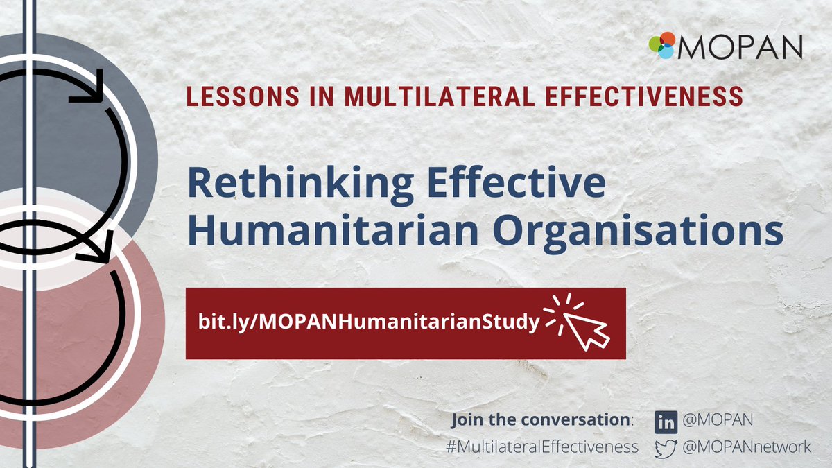 MOPANnetwork's tweet photo. Creating effective accountability for humanitarian aid is key for #multilateraleffectiveness.
Explore what ‘good’ looks like in the organisational effectiveness of Humanitarian orgs in our latest study Rethinking Effective Humanitarian Organisations
🌐https://t.co/P8tuJsRFp0 https://t.co/axvgQ8lxr8
