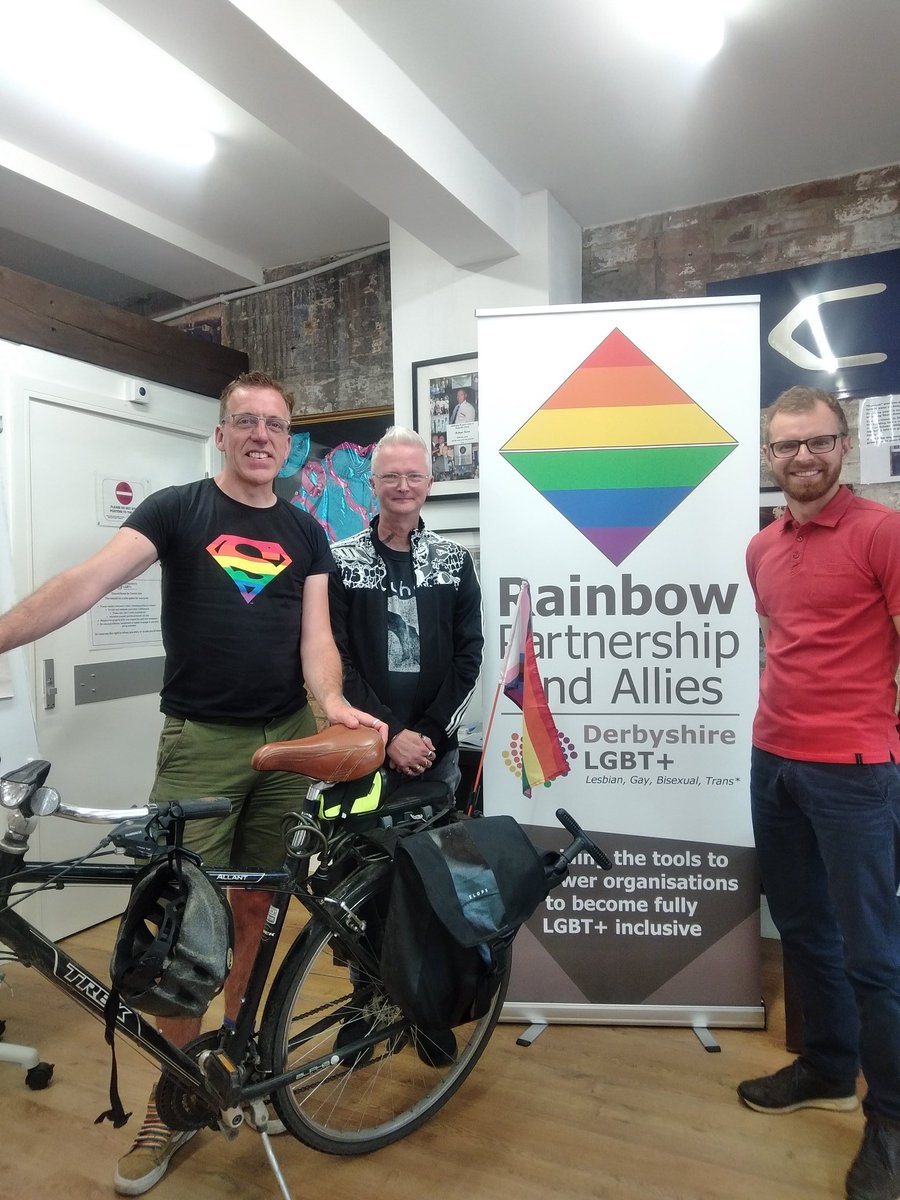 Rob Bounds 🏳️🌈 (@rob_bounds) on Twitter photo Today's #RideWithPride was along BCN Route 54 to @DerbyshireLGBT to meet <a href="/GazdaLukas/">Łukasz Gazda</a> & <a href="/jd_yatesharold/">JD Yates-Harold</a> to chat about the Rainbow Partnership Scheme <a href="/LovetoRide_/">Love to Ride</a> <a href="/derbys_alliance/">Derbyshire Network Alliance</a> Today's #RideWithPride was along BCN Route 54 to @DerbyshireLGBT to meet <a href="/GazdaLukas/">Łukasz Gazda</a> & <a href="/jd_yatesharold/">JD Yates-Harold</a> to chat about the Rainbow Partnership Scheme <a href="/LovetoRide_/">Love to Ride</a> <a href="/derbys_alliance/">Derbyshire Network Alliance</a>