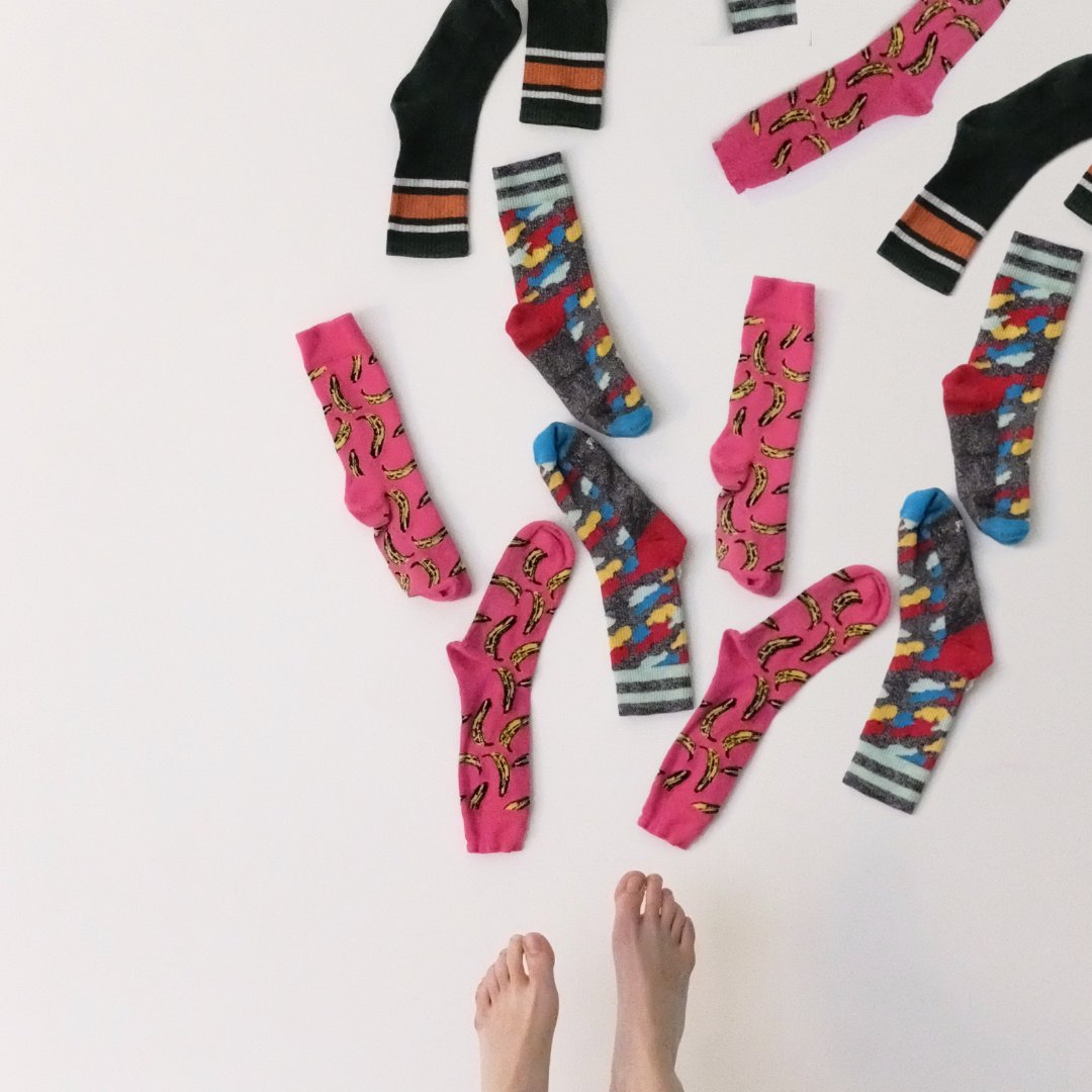 shopsilverlight's tweet photo. Socks have a mysterious way of disappearing, but the rate at which people experience that is quite shocking.
On average, a family of four will lose as many as 60 pairs of socks each year!
#socks #funfact #sockfact https://t.co/dSuSbLpJxa