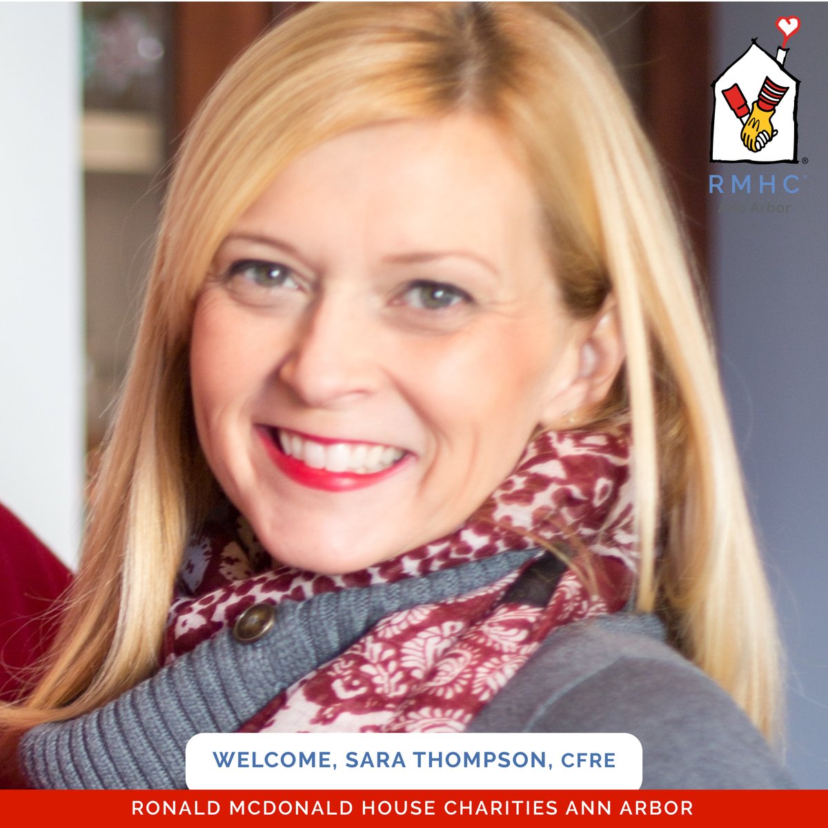 RMHCAA is excited to welcome Sara Thompson as our new Chief Development Officer. Sara joins us with 25 years of experience in philanthropy and campaign management and has served on executive leadership teams for major health systems and non-profits across Michigan.  #RMHCAA