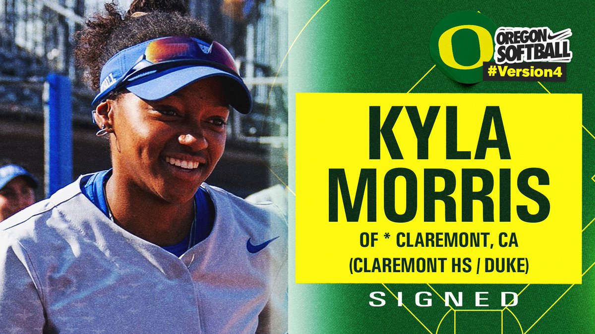 So excited to welcome @ky_morris01 to the FAMILY!!! #GoDucks | #Version5