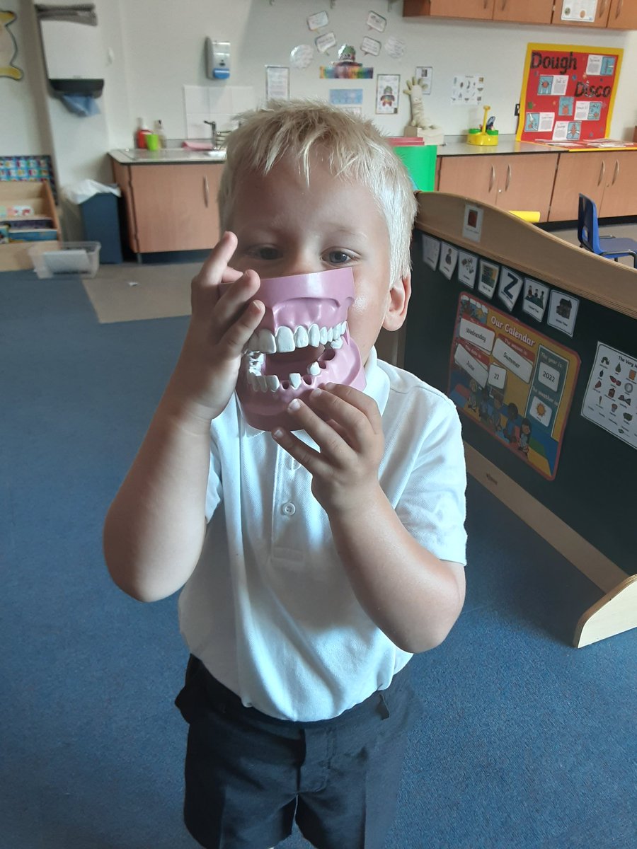 gcpfs1's tweet image. The children have loved learning about dental hygeine this week @PrimaryGreat #gcpphysicaldevelopment