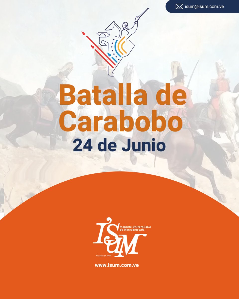isum_com_ve's tweet photo. Efemérides: Batalla de Carabobo.

#batalladecarabobo #isum #isumccs #efemérides #efemerides https://t.co/4svlc4LRhc