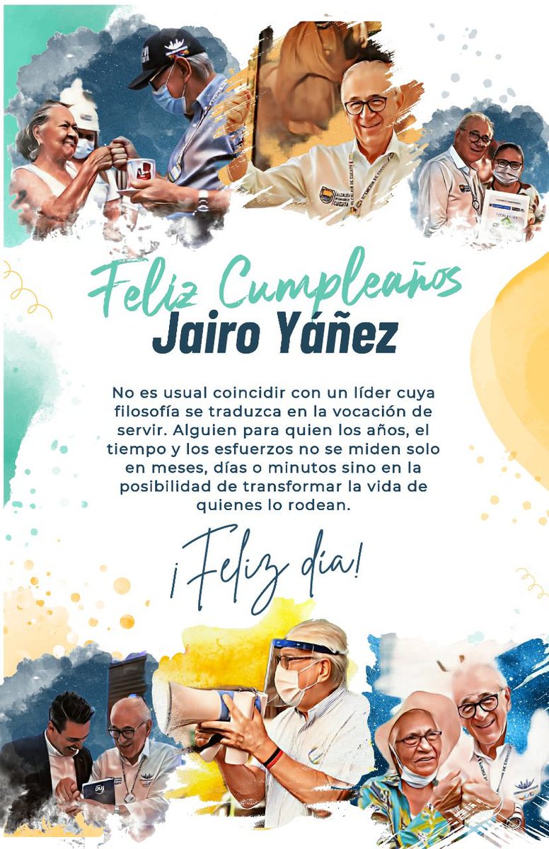 NoreBasto's tweet photo. #FelizCumpleañosJY Gracias por su dedicación constante al desarrollo de #Cúcuta 💪💥 https://t.co/ZdFY1uYBA2