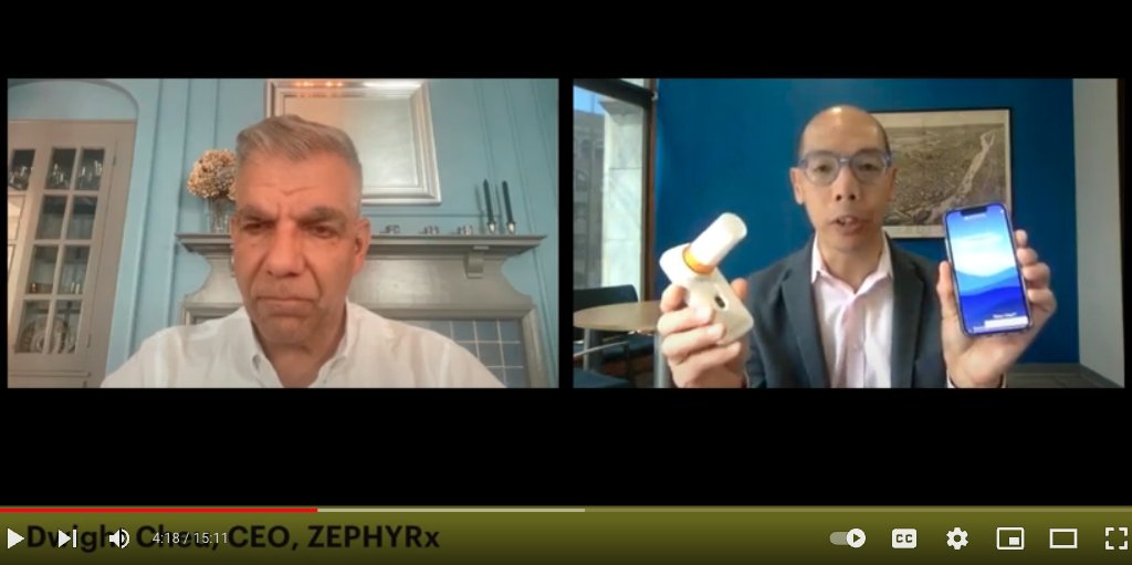 We are thrilled to be a part of MedTech Association's Empire State Bio/Med Focus ’22 Series: Albany/Capital Region/North Country!
Our CEO, Dwight Cheu, speaks about how ZEPHYRx came to be and our successes.
lnkd.in/gxGfFpeq

#medtechassociation #remoterespiratorymonitoring
