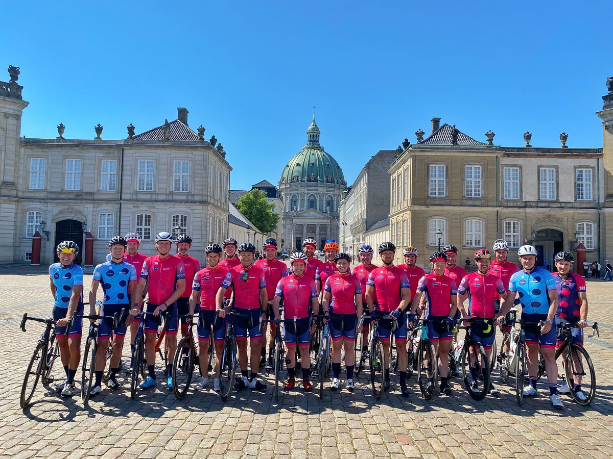 Stage one ✅

We’re here in sunny Copenhagen ready for our team to take on the first stage at <a href="/letourdk/">Grand Départ 2022 🇩🇰</a>, before riding all 22 stages of <a href="/LeTour/">Tour de France™</a> to raise £1m for <a href="/CureLeukaemia/">Cure Leukaemia</a>.

📸 <a href="/Joolzephoto/">Joolze Dymond</a> 

#letour #tour21 #letourdk #cycling #Copenhagen
