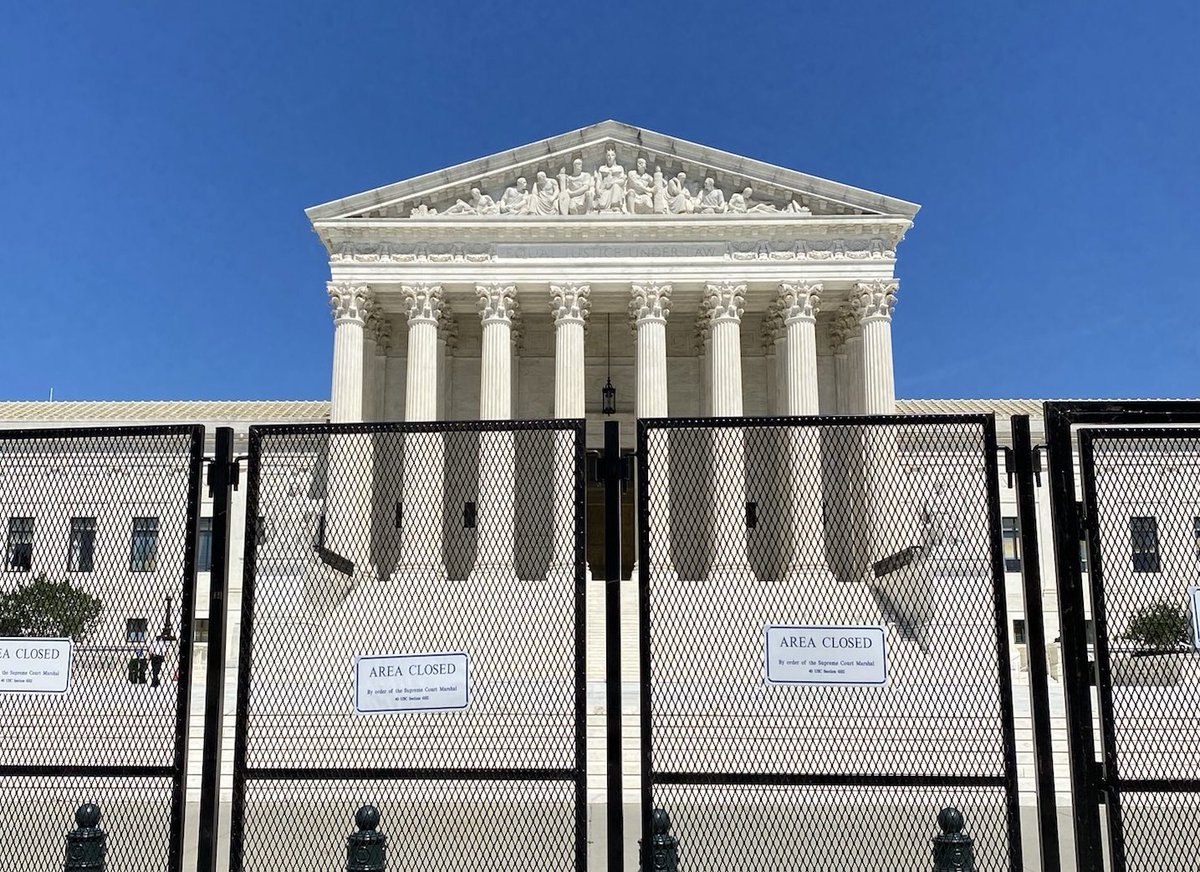 Next: Striking out Eisenstadt v. Baird. Think it won’t happen? The only Right to Privacy is a big fence around the US Supreme Court Building.