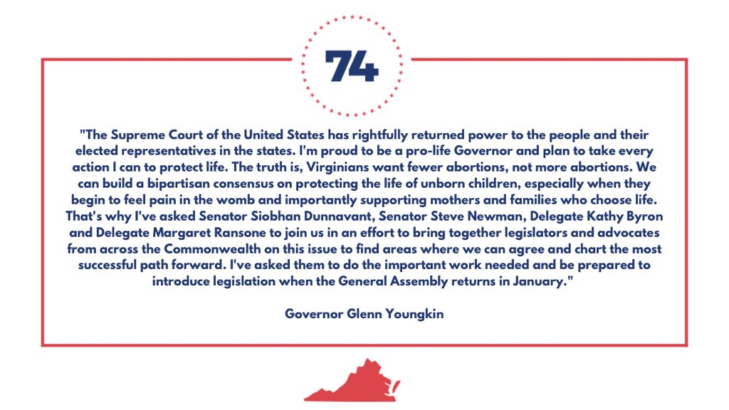 74th Governor of Virginia Glenn Youngkin tweet media