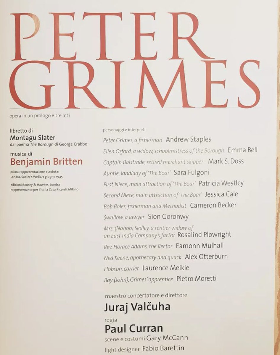Opera Prelude (@operaprelude) on Twitter photo So excited to be <a href="/teatrolafenice/">Teatro La Fenice</a> for this evening's performance of #petergrimes Toi Toi <a href="/AOtterburn/">Alex Otterburn</a> #opera So excited to be <a href="/teatrolafenice/">Teatro La Fenice</a> for this evening's performance of #petergrimes Toi Toi <a href="/AOtterburn/">Alex Otterburn</a> #opera