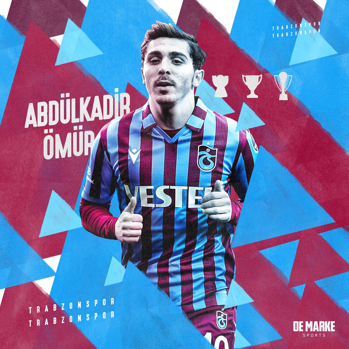 Abdülkadir Ömür, 23 yaşında.