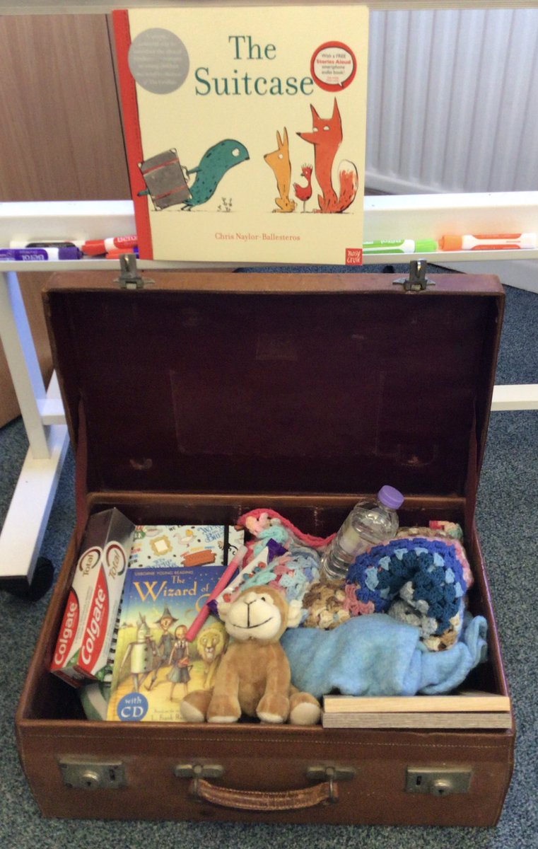 PipersPrePrep's tweet image. #PipersReception thought about what they would pack if they had to leave their home suddenly, thinking about what items would keep them safe and healthy, and would comfort them. #PipersPrePrep