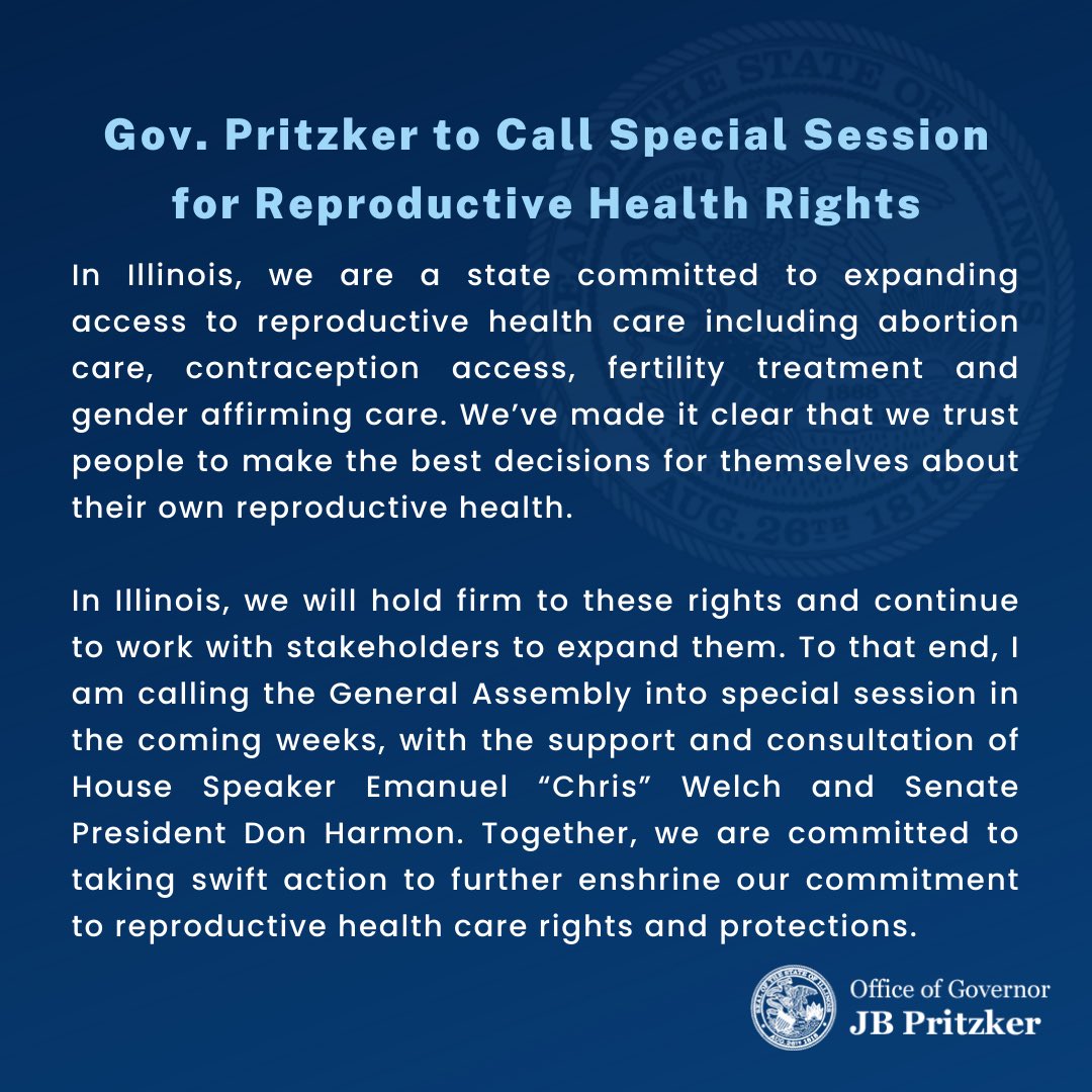 Governor JB Pritzker (@govpritzker) on Twitter photo 