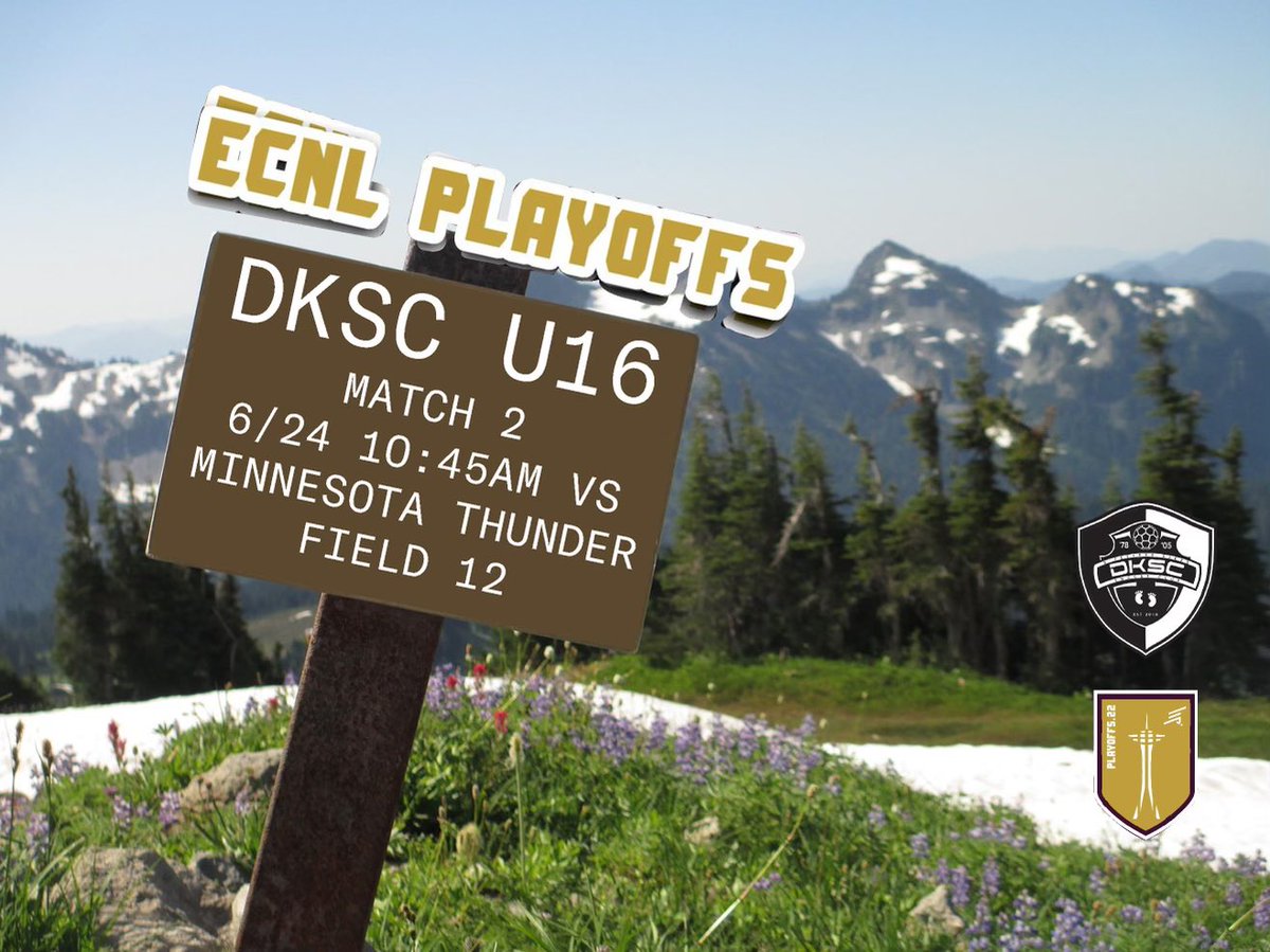 dkscECNL06's tweet photo. Match Day #2 in #ECNLPlayoffs for the U16 Champions League!  We’re climbing the mountain before us!  @DKSC_official @ECNLgirls @EcnlTexas 
#six4six 
#readyforchallenges 

⏰ 10:45 AM TODAY!
📍60 Acres Park #12
🆚 Minn Thunder ECNL https://t.co/c4F77npU9O