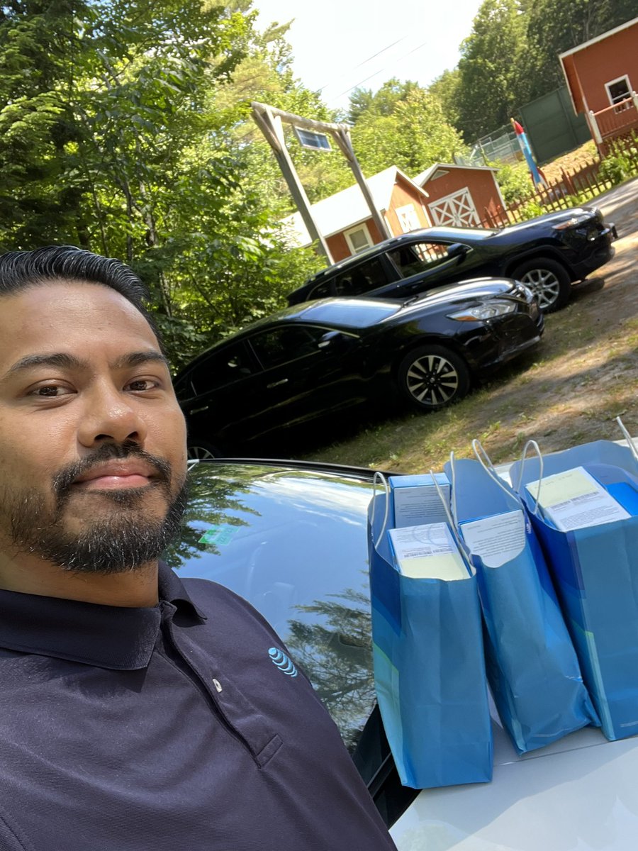 Headed upta camp to drop some phones off!  30 prepaid lines and more!  Not a bad day to be out and about! <a href="/ATT/">AT&T</a>_MIKE_G @dee_sims207 <a href="/emilywiper/">Emily Wiper</a> <a href="/LillardDerick/">Derick Lillard</a> <a href="/TheRealOurNE/">#OurNE</a> @ATT