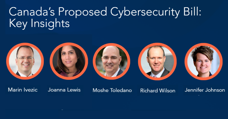 ICDCanada's tweet photo. Join the ICD &amp; @PwC_Canada's cybersecurity experts on June 29 for our webinar, "Canada’s Proposed Cybersecurity Bill: Key Insights." Marin Ivezic, Joanna Lewis, Moshe Toledano, Richard Wilson &amp; Jennifer Johnson will discuss how boards should approach Bill C-26. Register today.