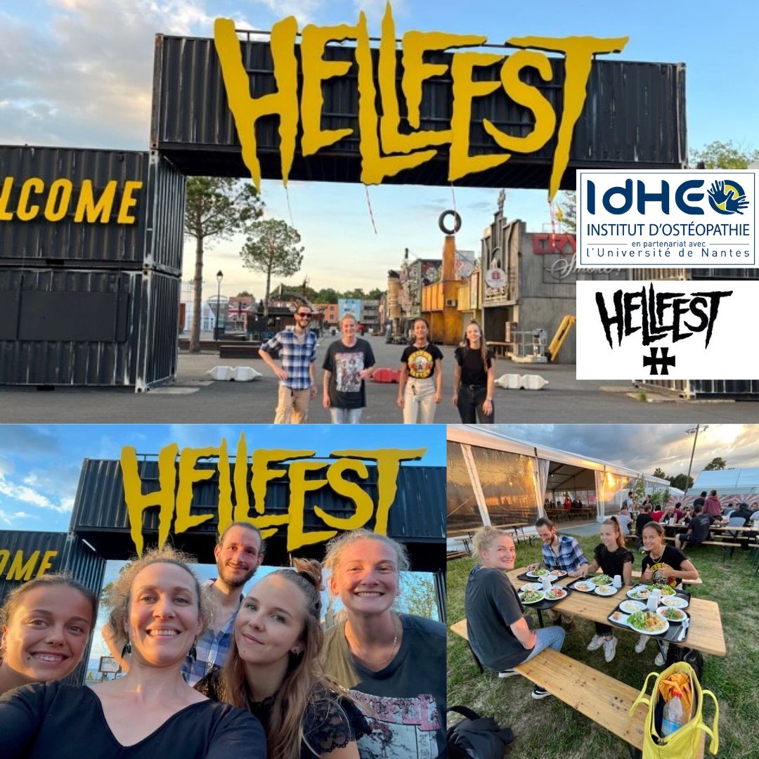 Nos étudiants sont à nouveau intervenus au <a href="/hellfestopenair/">Hellfest Open Air Festival</a>🤘auprès des bénévoles et de l'équipe technique (qui en avait bien besoin💪).

🔵Vous souhaitez mettre en place des interventions ostéopathiques au sein de votre structure ou événement ?
👉idheo.com/partenaires-cc…