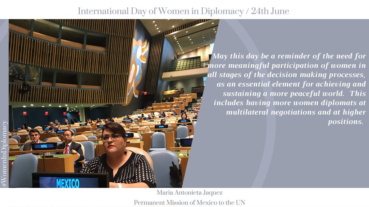 #WomenInDiplomacy
#IDWD
#WPS