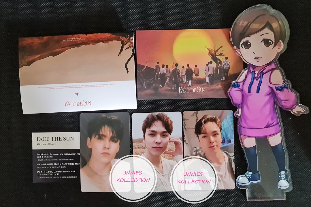 unnies_kshop's tweet photo. 🔥READY STOCK🔥
SEVENTEEN [Face the Sun) (Weverse Albums Ver.)
✅FULL SET
- SCOUPS
- JUN
- THE 8
- VERNON
PRICE: RM 38 per set
POSTAGE: RM 8WM / RM 15 EM
PM TO ORDER
#SEVENTEEN #WEVERSEVERSION #UNNIESKOLLECTION #READYSTOCK #pasarseventeen #pasarsvt https://t.co/gmMXbtmjeL