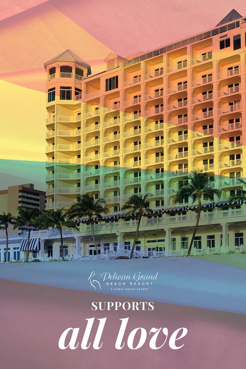 #pride #pridemonth #rainbow #lgbt #lgbtq #instagay #gay #gaypride #gaylove #loveislove #equalitymatters #pelicangrandbeachresort #visitlauderdale #visitflorida #lovefl #tropicaldistancing #noblehousehotels