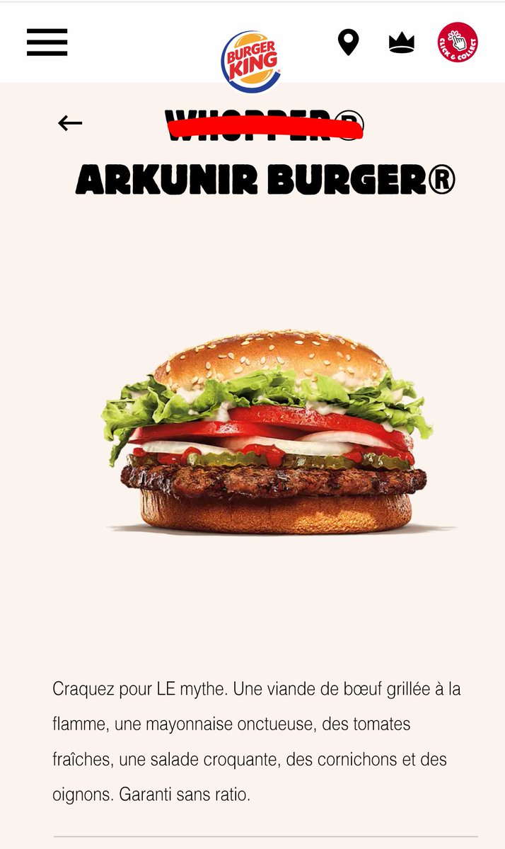 @BurgerKingFR's photo on Arkunir