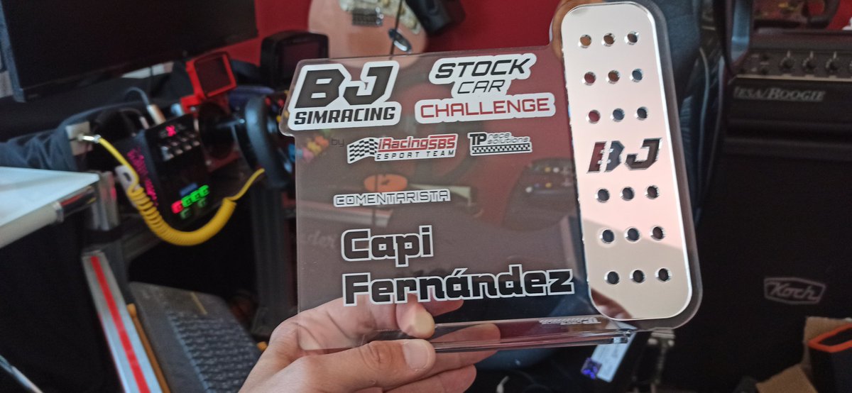 Como molan estos detalles por parte de <a href="/TPRaceSolutions/">TP Race Solutions</a> por comentar la divb de la #BJStockCarChallenge. Gracias a <a href="/iracingsbs/">iRacingSBS</a> y <a href="/Bjsimracin1/">BJSIMRACING</a> por hacer posible este campeonato