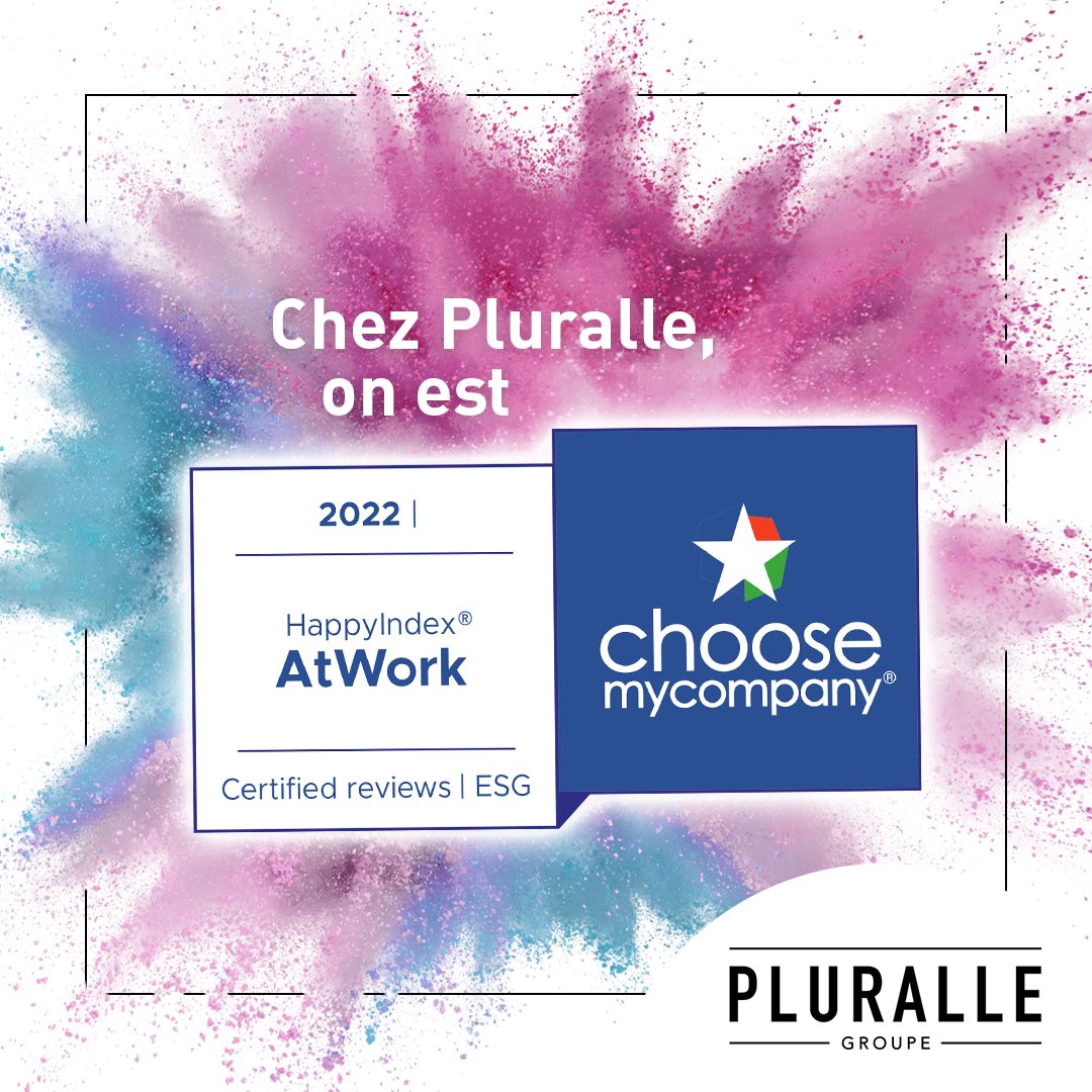 #BREAKINGNEWS : Groupe Pluralle est à nouveau labellisé #Happyatwork par <a href="/choosemycompany/">CMC_NEWS</a>. Et oui, quand on est heureux au travail et avec ses collègues, on est #HappyatWork 🤩. Vous aussi rejoignez l’aventure  ➡️ pluralle.fr/nous-rejoindre…

#emploi #recrutement #WeAreHiring