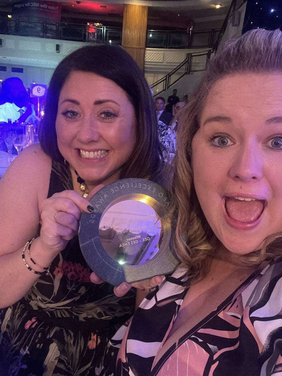What a win! #supplierteamoftheyear #aeoawards <a href="/GES_EMEA/">GES EMEA</a>